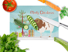 Load image into Gallery viewer, Jacob Sheep Christmas Glass Cutting Boards – Durable, Decorative Kitchen Art Large BB9342LCB
