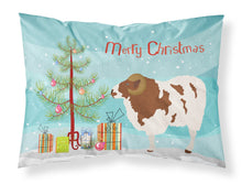 Load image into Gallery viewer, Jacob Sheep Christmas Fabric Standard Pillowcase – Artistic Decorative Front, White Back BB9342PILLOWCASE
