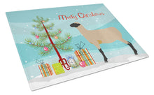 Load image into Gallery viewer, Hampshire Down Sheep Christmas Glass Cutting Boards – Durable, Decorative Kitchen Art Large BB9343LCB