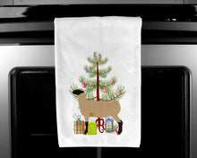 Load image into Gallery viewer, Hampshire Down Sheep Christmas Kitchen Towels – Set of 2 - Decorative &amp; Absorbent Cotton | BB9343WTKT
