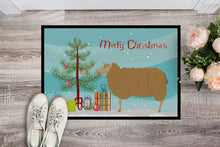 Load image into Gallery viewer, East Friesian Sheep Christmas Doormat - 24x36 Decorative Floor Mat – Indoor/Outdoor Rug with Artistic Flair BB9344JMAT