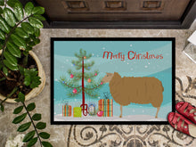 Load image into Gallery viewer, East Friesian Sheep Christmas Doormat - 24x36 Decorative Floor Mat – Indoor/Outdoor Rug with Artistic Flair BB9344JMAT