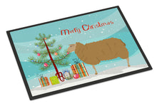Load image into Gallery viewer, East Friesian Sheep Christmas Doormat - 18x27 Decorative Floor Mat – Indoor/Outdoor Rug with Artistic Flair BB9344MAT