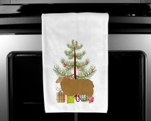 Load image into Gallery viewer, East Friesian Sheep Christmas Kitchen Towels – Set of 2 - Decorative &amp; Absorbent Cotton | BB9344WTKT