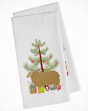 Load image into Gallery viewer, East Friesian Sheep Christmas Kitchen Towels – Set of 2 - Decorative &amp; Absorbent Cotton | BB9344WTKT