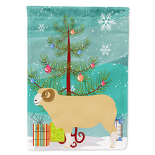 Load image into Gallery viewer, Horned Dorset Sheep Christmas Flag Canvas House Size BB9347CHF
