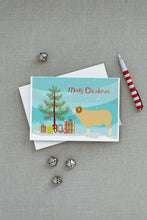 Load image into Gallery viewer, Horned Dorset Sheep Christmas Greeting Cards -  Blank Note Cards – 8-Pack of Artist-Designed Cards with Envelopes