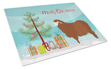 Load image into Gallery viewer, Merino Sheep Christmas Glass Cutting Boards – Durable, Decorative Kitchen Art Large BB9348LCB