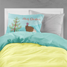 Load image into Gallery viewer, Bourbon Red Turkey Hen Christmas Fabric Standard Pillowcase – Artistic Decorative Front, White Back BB9349PILLOWCASE
