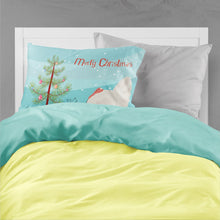 Load image into Gallery viewer, White Holland Turkey Christmas Fabric Standard Pillowcase – Artistic Decorative Front, White Back BB9350PILLOWCASE
