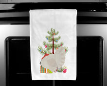 Load image into Gallery viewer, White Holland Turkey Christmas Kitchen Towels – Set of 2 - Decorative &amp; Absorbent Cotton | BB9350WTKT
