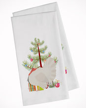 Load image into Gallery viewer, White Holland Turkey Christmas Kitchen Towels – Set of 2 - Decorative &amp; Absorbent Cotton | BB9350WTKT