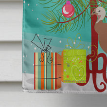 Load image into Gallery viewer, Jersey Buff Turkey Hen Christmas Flag Canvas House Size BB9351CHF