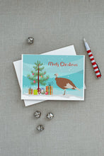 Load image into Gallery viewer, Jersey Buff Turkey Hen Christmas Greeting Cards -  Blank Note Cards – 8-Pack of Artist-Designed Cards with Envelopes