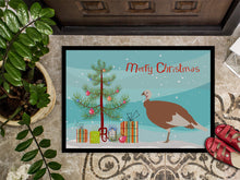 Load image into Gallery viewer, Jersey Buff Turkey Hen Christmas Doormat - 18x27 Decorative Floor Mat – Indoor/Outdoor Rug with Artistic Flair BB9351MAT