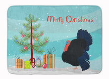 Load image into Gallery viewer, Norfolk Black Turkey Christmas Machine Washable Memory Foam Mat BB9352RUG