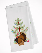 Load image into Gallery viewer, Bronze Turkey Christmas Kitchen Towels – Set of 2 - Decorative &amp; Absorbent Cotton | BB9353WTKT