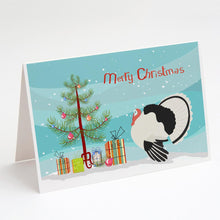 Load image into Gallery viewer, Royal Palm Turkey Christmas Greeting Cards -  Blank Note Cards – 8-Pack of Artist-Designed Cards with Envelopes