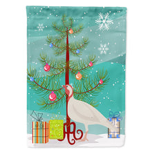 Load image into Gallery viewer, Beltsville Small White Turkey Hen Christmas Flag Canvas House Size BB9356CHF