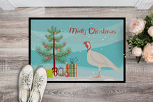 Load image into Gallery viewer, Beltsville Small White Turkey Hen Christmas Doormat - 24x36 Decorative Floor Mat – Indoor/Outdoor Rug with Artistic Flair BB9356JMAT