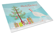 Load image into Gallery viewer, Beltsville Small White Turkey Hen Christmas Glass Cutting Boards – Durable, Decorative Kitchen Art Large BB9356LCB