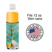 Load image into Gallery viewer, Beltsville Small White Turkey Hen Christmas   Hugger for slim cans BB9356MUK