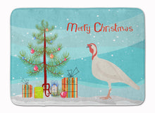 Load image into Gallery viewer, Beltsville Small White Turkey Hen Christmas Machine Washable Memory Foam Mat BB9356RUG