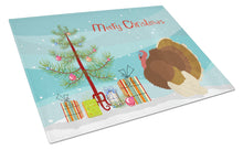 Load image into Gallery viewer, French Turkey Dindon Christmas Glass Cutting Boards – Durable, Decorative Kitchen Art Large BB9357LCB