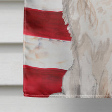 Load image into Gallery viewer, Blenheim Cavalier Spaniel Patriotic Flag Canvas House Size BB9358CHF