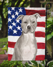 Load image into Gallery viewer, Staffordshire Bull Terrier Patriotic Garden Flag - Outdoor Decorative Yard Flag BB9360GF