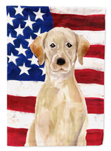Load image into Gallery viewer, Yellow Labrador Patriotic Garden Flag - Outdoor Decorative Yard Flag BB9366GF