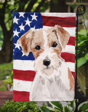 Load image into Gallery viewer, Wire Hair Jack Russell Patriotic Garden Flag - Outdoor Decorative Yard Flag BB9368GF
