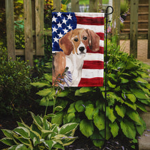 Load image into Gallery viewer, Beagle Patriotic Garden Flag - Outdoor Decorative Yard Flag BB9369GF