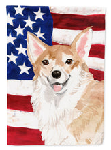 Load image into Gallery viewer, Corgi Patriotic Garden Flag - Outdoor Decorative Yard Flag BB9379GF