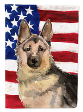 Load image into Gallery viewer, German Shepherd Patriotic Garden Flag - Outdoor Decorative Yard Flag BB9383GF