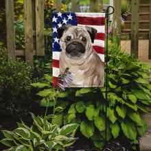 Load image into Gallery viewer, Fawn Pug Patriotic Garden Flag - Outdoor Decorative Yard Flag BB9391GF