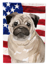 Load image into Gallery viewer, Fawn Pug Patriotic Garden Flag - Outdoor Decorative Yard Flag BB9391GF