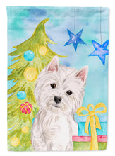 Load image into Gallery viewer, Westie Christmas Garden Flag - Outdoor Decorative Yard Flag BB9394GF