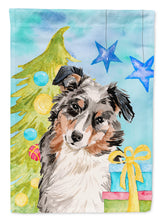 Load image into Gallery viewer, Australian Shepherd Christmas Garden Flag - Outdoor Decorative Yard Flag BB9397GF