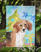 Load image into Gallery viewer, Beagle Christmas Garden Flag - Outdoor Decorative Yard Flag BB9404GF
