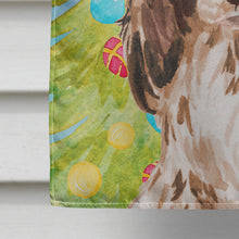 Load image into Gallery viewer, Brown Parti Christmas Flag Canvas House Size BB9412CHF