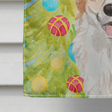 Load image into Gallery viewer, Corgi Christmas Flag Canvas House Size BB9414CHF