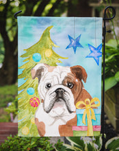 Load image into Gallery viewer, English Bulldog Christmas Garden Flag - Outdoor Decorative Yard Flag BB9416GF