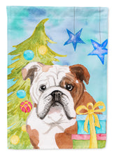 Load image into Gallery viewer, English Bulldog Christmas Garden Flag - Outdoor Decorative Yard Flag BB9416GF