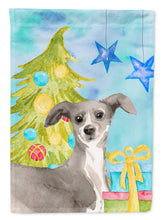 Load image into Gallery viewer, Italian Greyhound Christmas Garden Flag - Outdoor Decorative Yard Flag BB9422GF