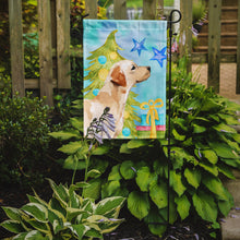 Load image into Gallery viewer, Yellow Labrador #2 Christmas Garden Flag - Outdoor Decorative Yard Flag BB9423GF