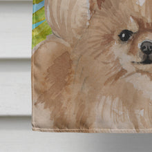 Load image into Gallery viewer, Pomeranian Christmas Flag Canvas House Size BB9425CHF