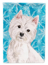 Load image into Gallery viewer, Westie Winter Garden Flag - Outdoor Decorative Yard Flag BB9429GF