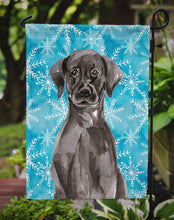 Load image into Gallery viewer, Black Labrador Winter Garden Flag - Outdoor Decorative Yard Flag BB9433GF