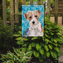 Load image into Gallery viewer, Wire Hair Jack Russell Winter Garden Flag - Outdoor Decorative Yard Flag BB9438GF